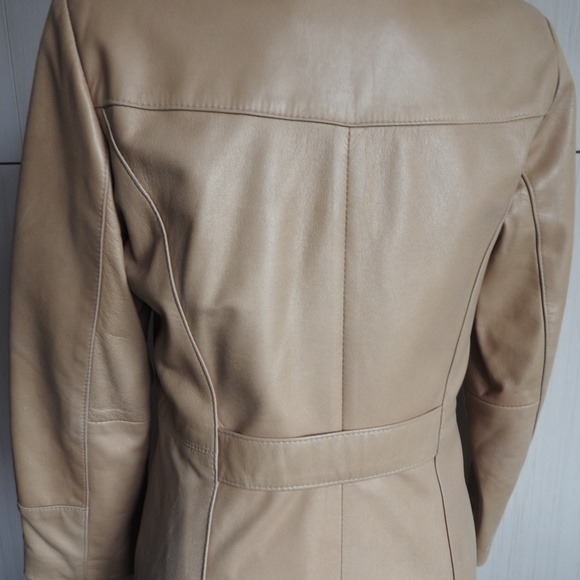 Manteau cuir 3/4 leather coat Coronet Leather - Picture 5 of 7